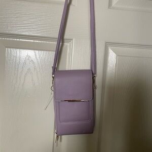 Elegant Lavender Crossbody Bag by Soubey